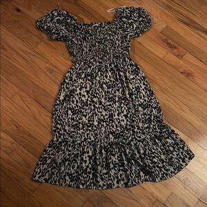 Leopard Print Women’s Dress